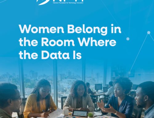 Women Belong in the Room Where the Data Is.